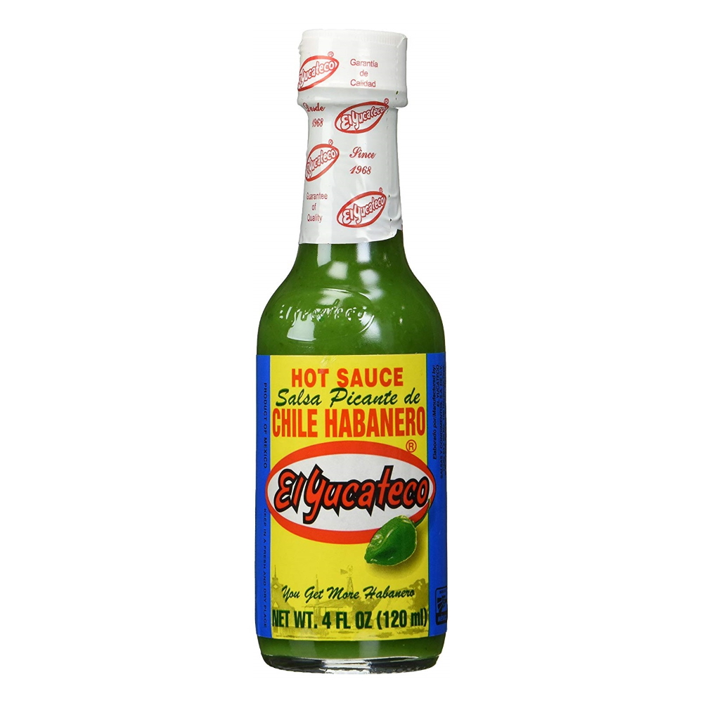 Sauce habanero pepper green yucateco el es sauces